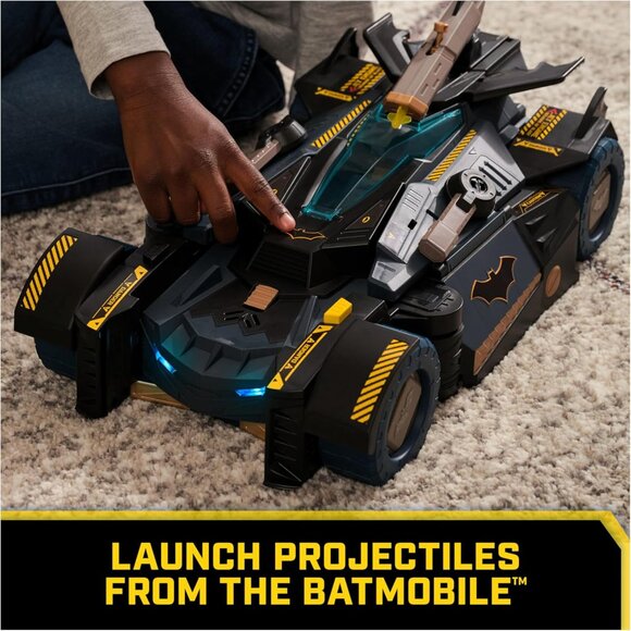 NEW DC Comics Batman Ultimate Transforming Batmobile Playset Toy Figure Glider L - Picture 3 of 16
